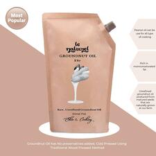 Cold Pressed Groundnut Oil 1 Litre | Unrefined Groundnut Oil