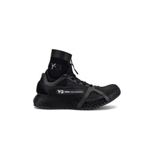 Y-3 Yohji Yamamoto Runner 4D IOW in Black | REVOLVE
