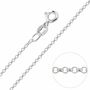 Sterling Silver 1.2mm Fine Belcher Chain Necklace