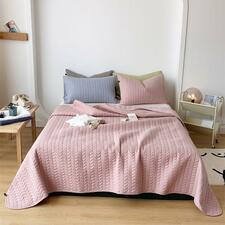 Organic Cotton Quilt Coverlet Set