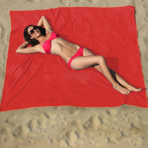Wine Red Beach Towels Whole...