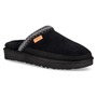 UGG® Tasman Genuine Shearling Slipper, Main, color, BLACK