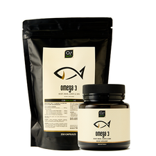 O2B Omega 3 Fish Oil High Dose 1500mg