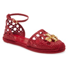 TORY BURCH Eleanor d'Orsay Espadrille, Main, color, TORY RED