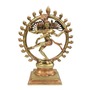 Tansha Quo Nataraj Figurine, Handcrafted Brass, 14″