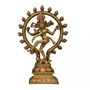 Tansha Quo Nataraj Figurine, Handcrafted Brass, 10.4″