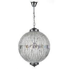 Equator 12 Lighting Pendant Polished Chrome 