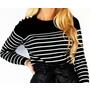Poppy Striped Military Styl...