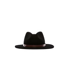 Brixton Messer Fedora in Black | REVOLVE
