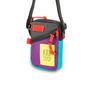 Topo Designs Mini Shoulder Bag crossbody travel purse in Purple Black Ripstop