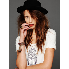 Hat Attack Felt Boater at Free People Clothing Boutique