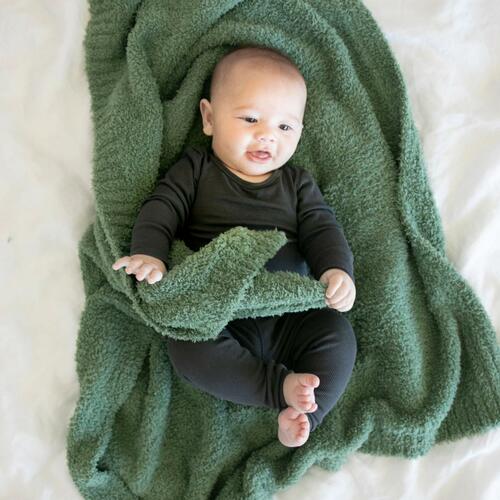 Bamboni Blanket, Olive