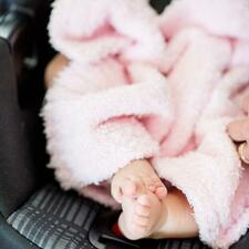 Bamboni Blankie, Light Pink