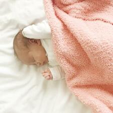 Bamboni Blankie, Peach