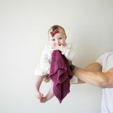 Bamboni Blankie, Deep Rose