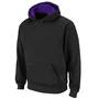 Mens black sports hoodie
