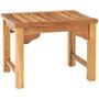 Teak Wood Santa Monica Backless Bench/Stool, 2 foot