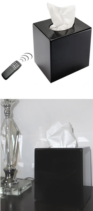 AUDIO TISSUE BOX BATTERY PO...