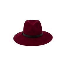 ALLSAINTS Felted Wool Fedora, Main, color, CHERRY OAK