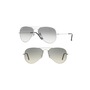 RAY-BAN Standard Original 58mm Aviator Sunglasses, Main, color, GRADIENT SMOKE