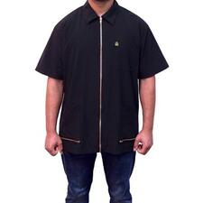 Black Barber Jacket - Barber Jackets - Smocks - Barber Smocks - black barber smock - black barber jackets - vintage barber jacket - traditional barber smock- barber supplies - classic barber jacket -best barber smock - king midas capes