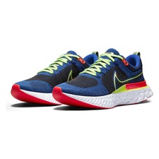 NIKE React Infinity Run Flyknit 2 Running Shoe, Main, color, NAVY/ RED/ BLUE