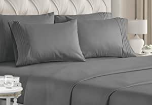 King Size Sheet Set - 6 Pie...