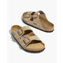 Suede Arizona Sandals in taupe 