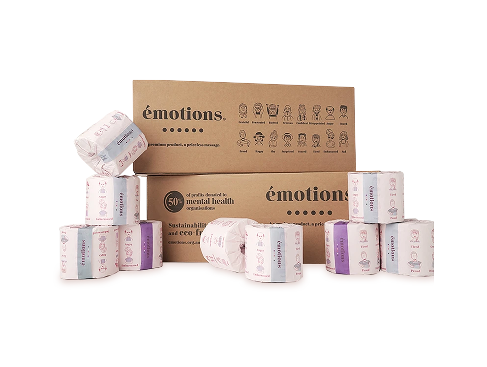 100% Bamboo White Toilet Pa...