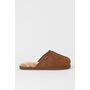 Lined Slippers - Dark beige - Men | H&amp;M US