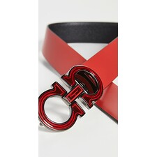 Salvatore Ferragamo Double Adjustable Reversible Belt