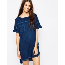 Image 1 of Only Washed Denim Tunic