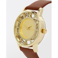 Image 2 of ASOS Grid Round Dial Watch