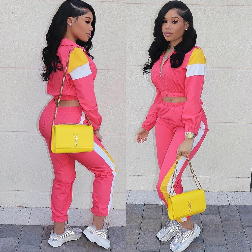 2 Piece Tracksuit Women Set