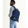 Royal Blue KF Logo Small Canvas Backpack