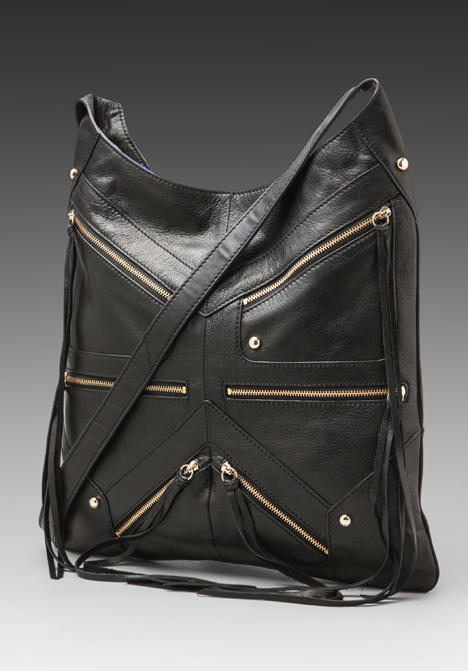 REBECCA MINKOFF Love Letter Tri Zip Handbag in Black at Revolve Clothing - Free Shipping!