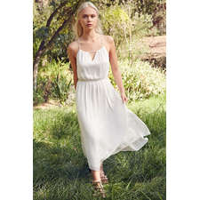Alice & UO Bibi Satin Midi Dress - Urban Outfitters