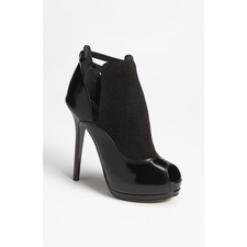 Fendi 'Victorian' Peep Toe Shield Bootie | Nordstrom