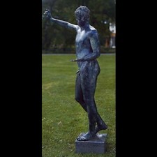 Youth of Marathon by Praxiteles Bronze Statue