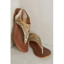 Deepa Gurnani Sequined Sandals - anthropologie.com