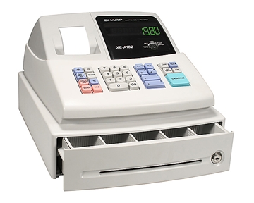 Sharp XE-A102 Cash Register...