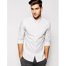 Image 1 of New Look Long Sleeve Oxford Shirt