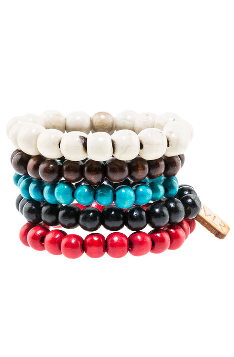Wood beaded variety 5 pack