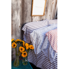 Kerry Cassill - Luxury Indian printed Bedding and Apparel — Blackbird Pillowcase