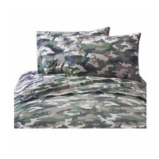 Browning Green Camo Twin Size Sheet Set by Kimlor