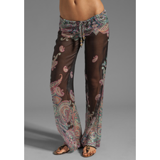 BEACH BUNNY Let Your Love Flow Pant in Black Paisley at Revolve Clothing - Free Shipping!