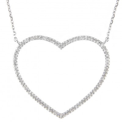 Diamond Heart Pendant