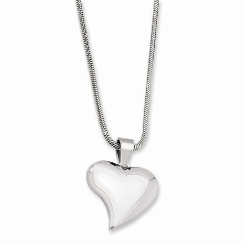 Stainless Steel Heart Penda...