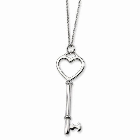 Stainless Steel Heart Key P...