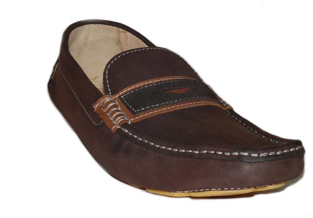 Leather Loafers - Coffee Br...